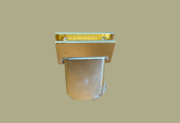 Bag Lock  GOLD HEXAGONAL 30MM