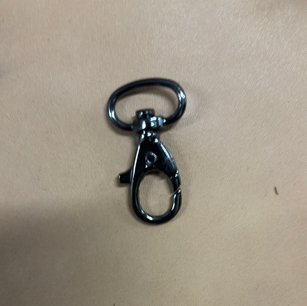 Musketon hook Gun Metal 16 mm