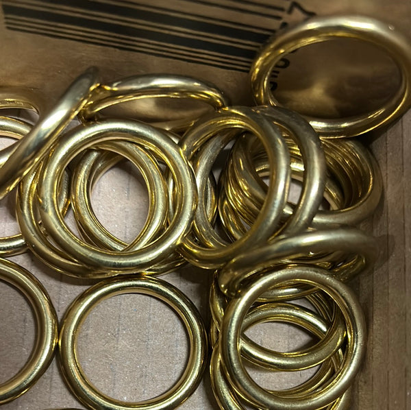 Ring 25 mm gold bag with 4 units