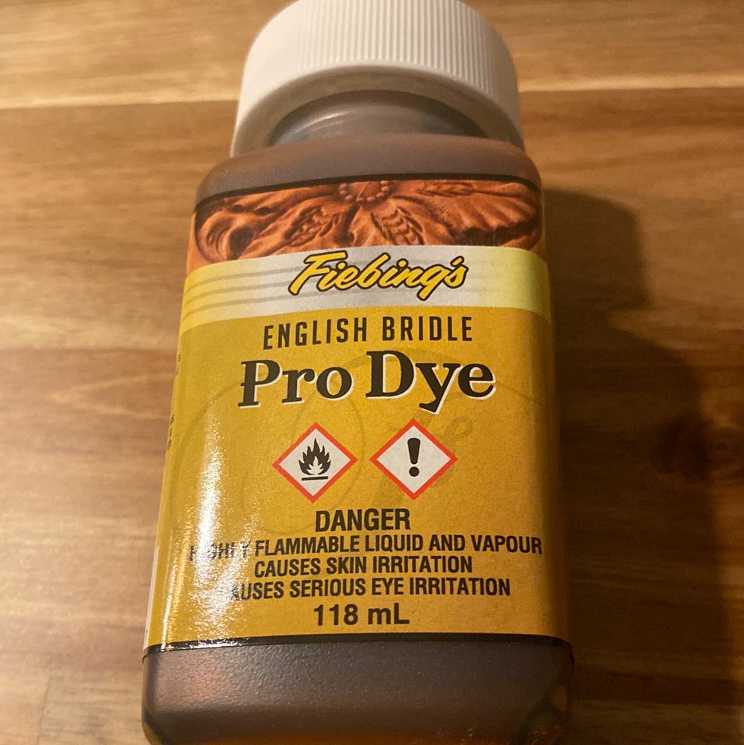 Fiebing Pro Dye 118ml – Professional Leather Dye for Crafters & Makers