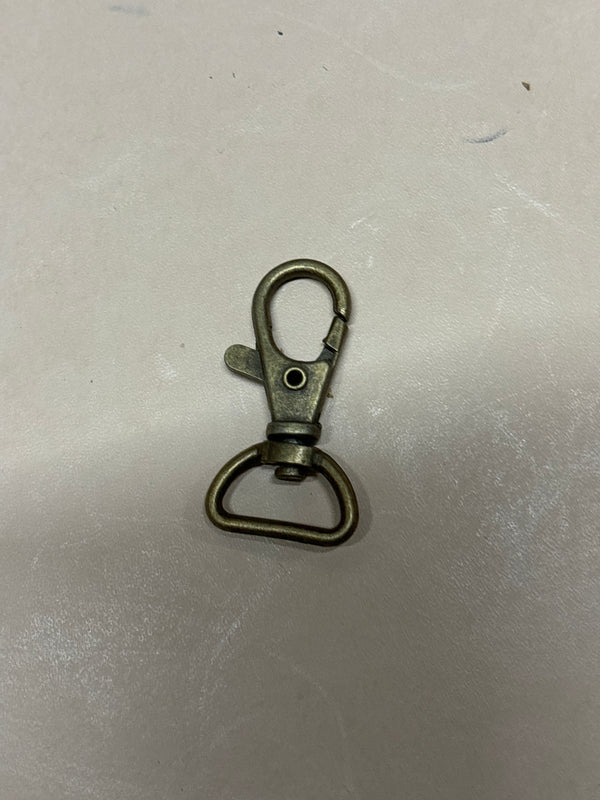 Musketon hook Old Gold 15 and 25mm