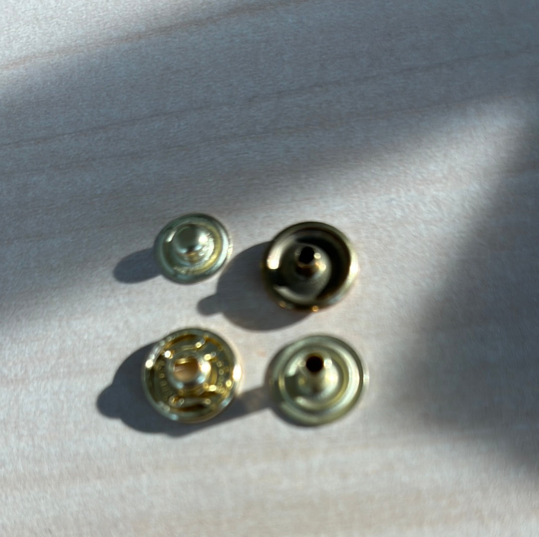 Snap button Gold 12