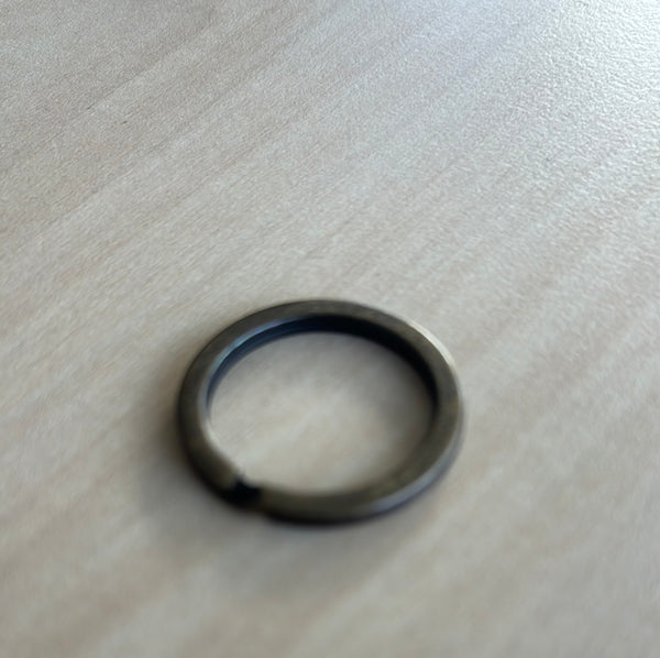 Ring Split Round Flat 22 x 25 mm Bronze Patina