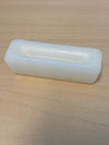 Edge polishing wax neutral white color large bar
