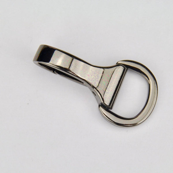 Musketon hook Gun Metal 15 mm