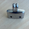 Metal key ring holder Nikkel