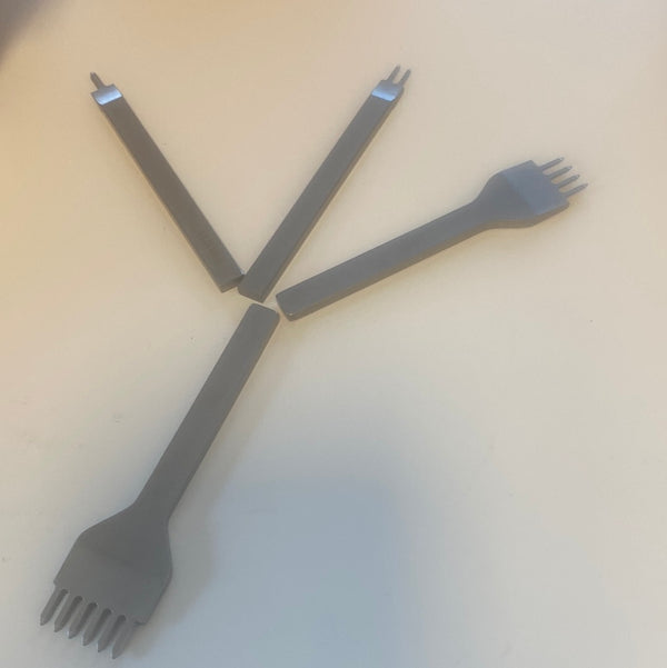 French style diamond pricking irons Set  4 mm