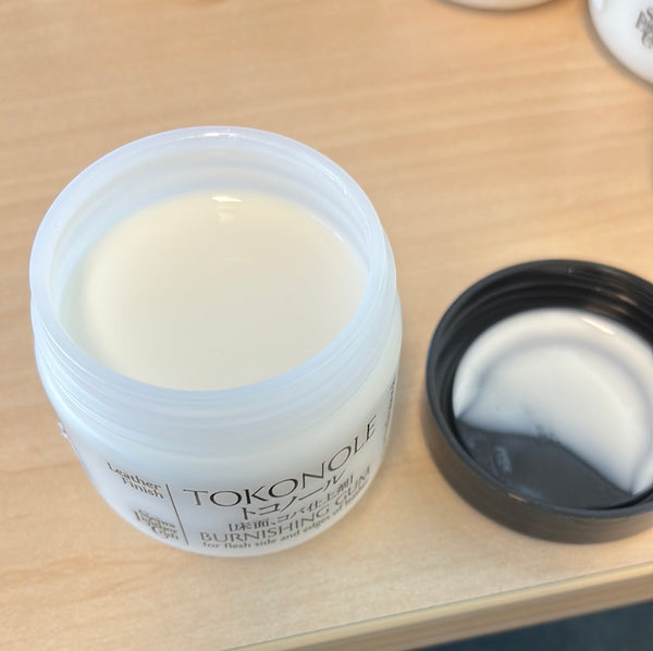 Seiwa Tokonole Edge Burnishing Gum 120 ml gr cream white color