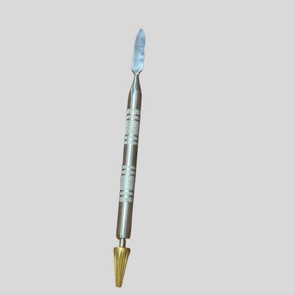 Edge paint dyeing manual roller and spatula function Italian model pyramidal shape