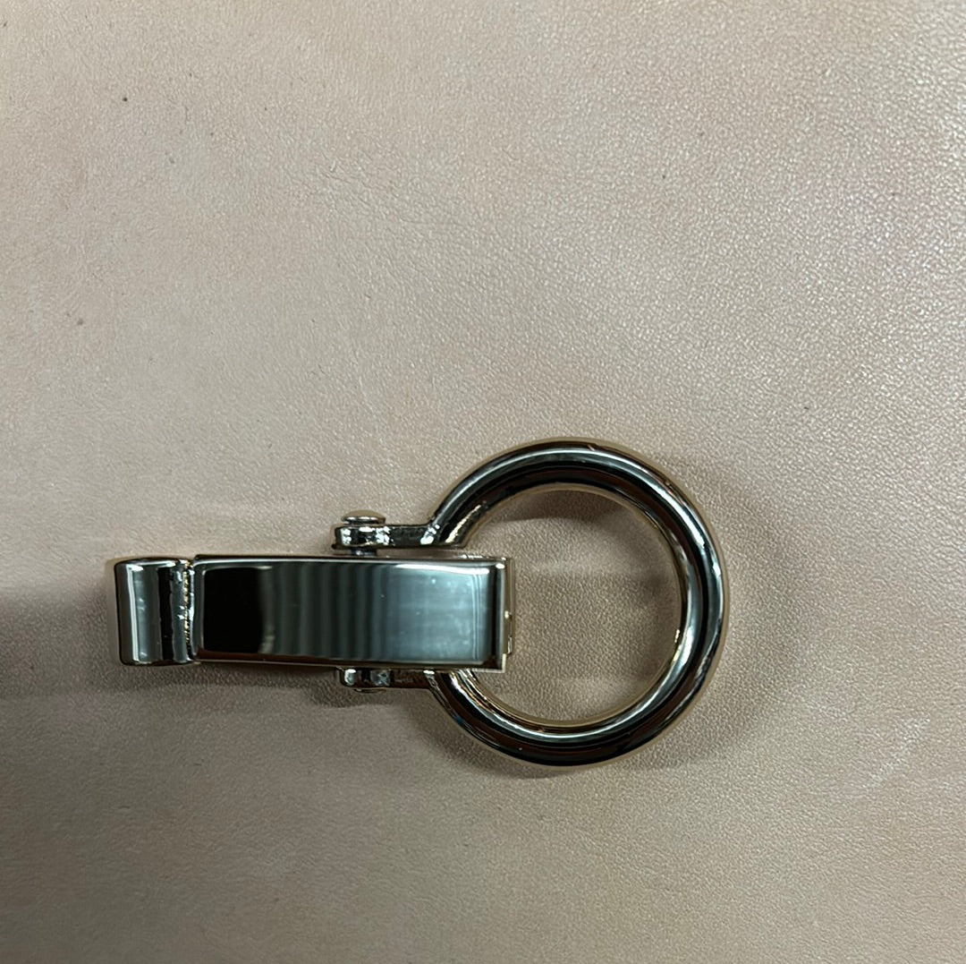 Musketon hook soft Gold 19 mm per two pieces