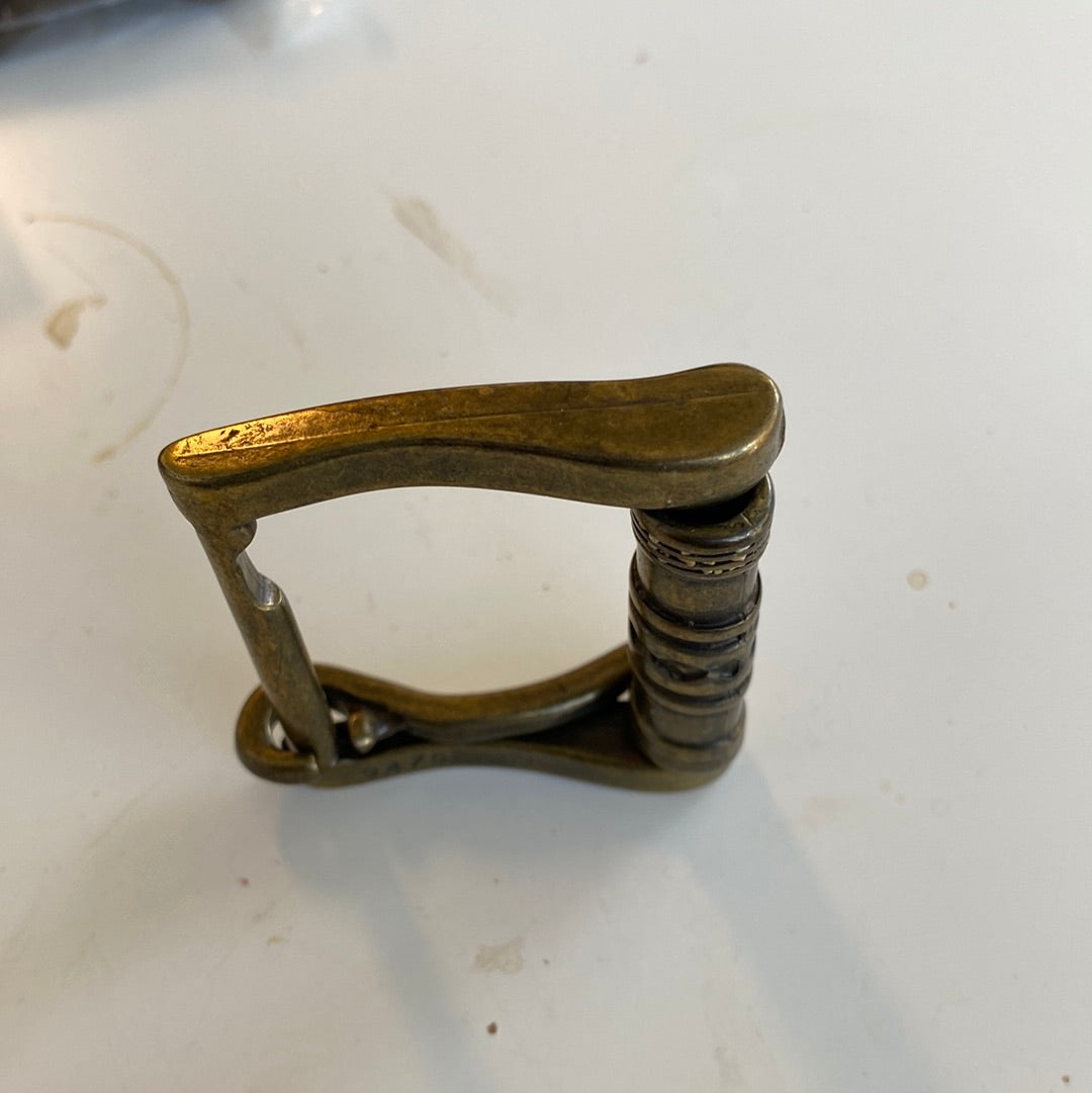 Buckle heavy top quality old bronze 40 mm