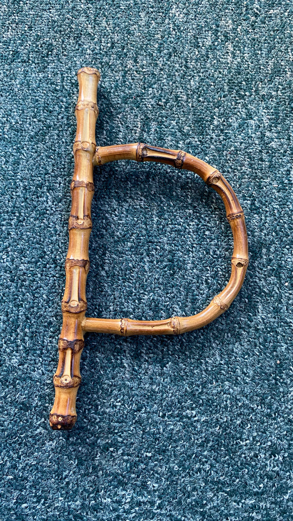 Bamboo bamboo handles with long bracket