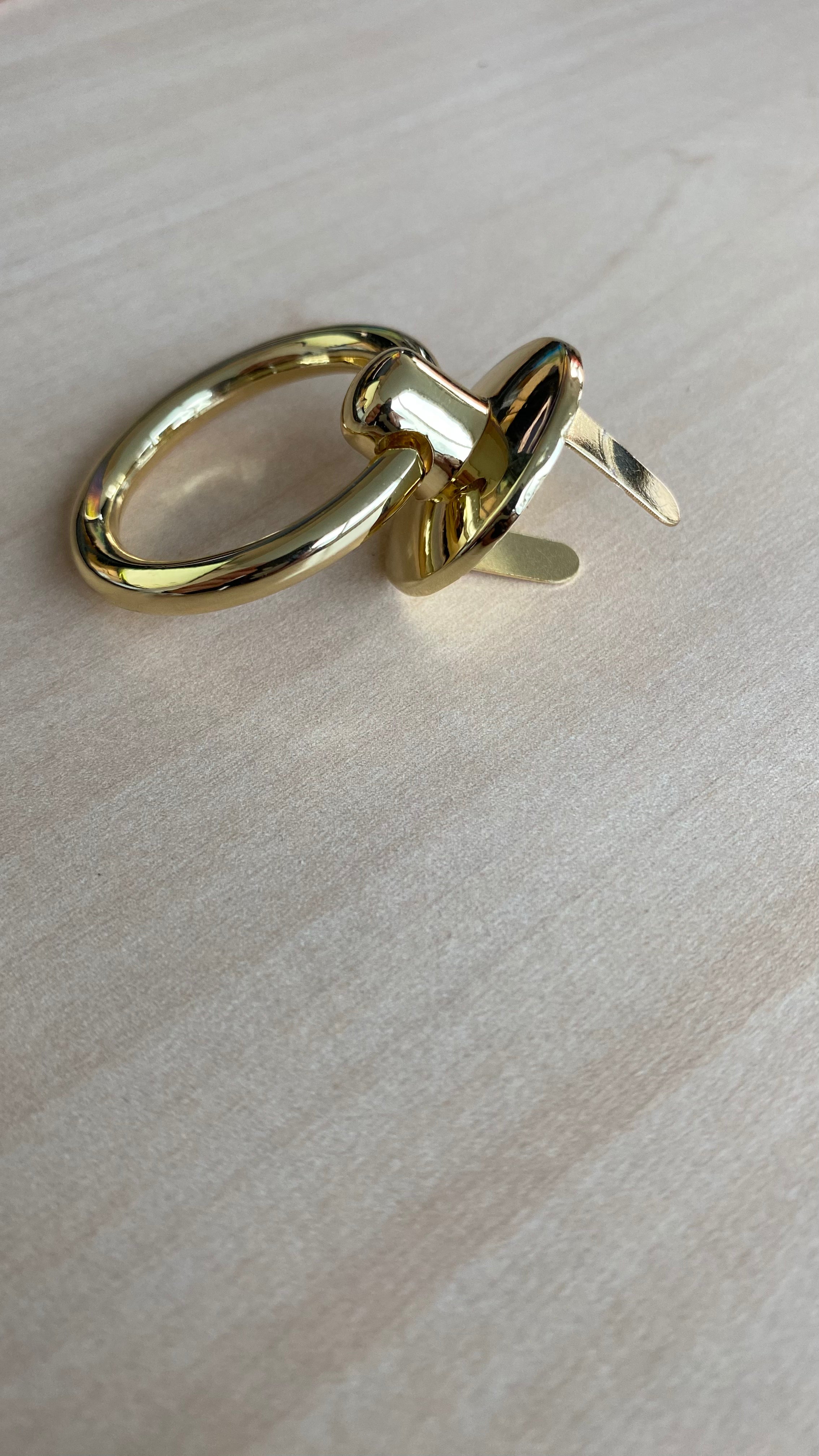 Handle fastener Gold 30 mm