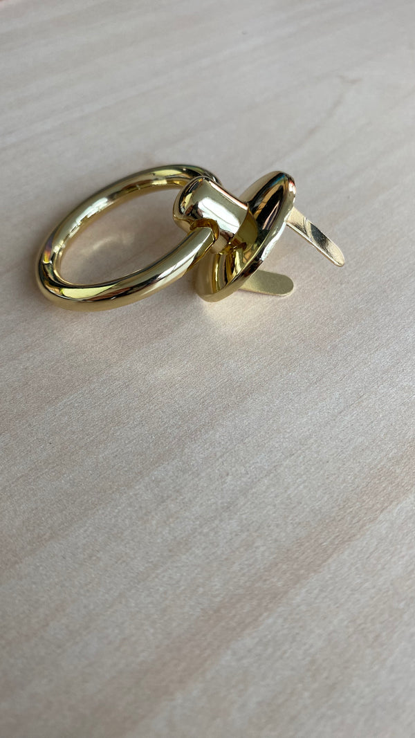 Handle fastener Gold 30 mm