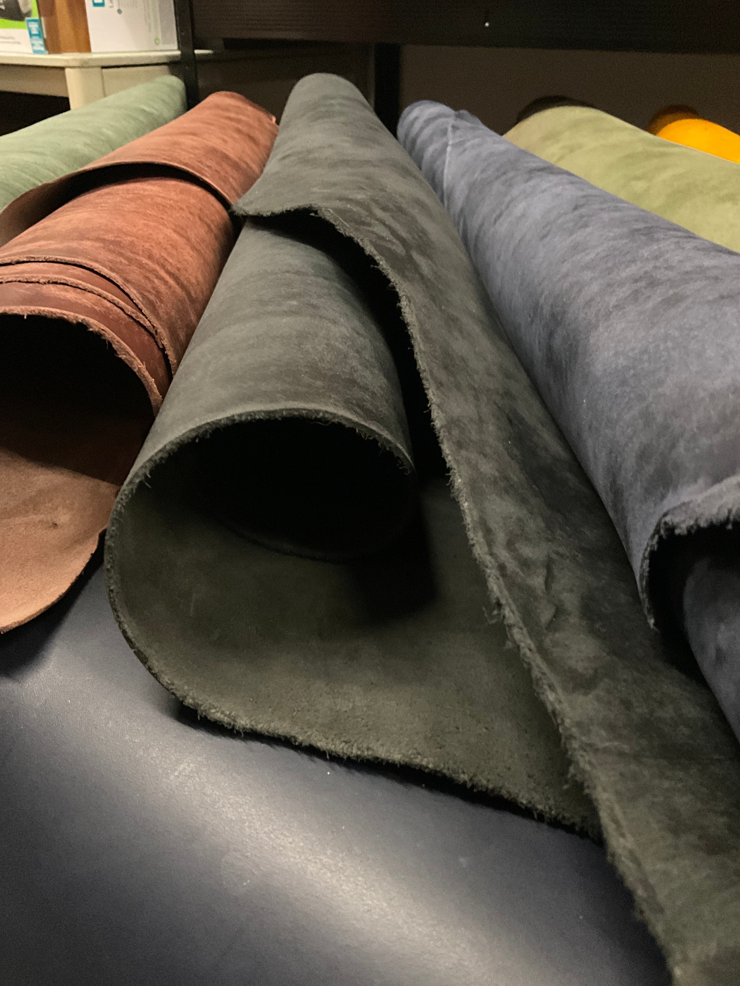 Floater milled leather - 1.3/1.5 mm