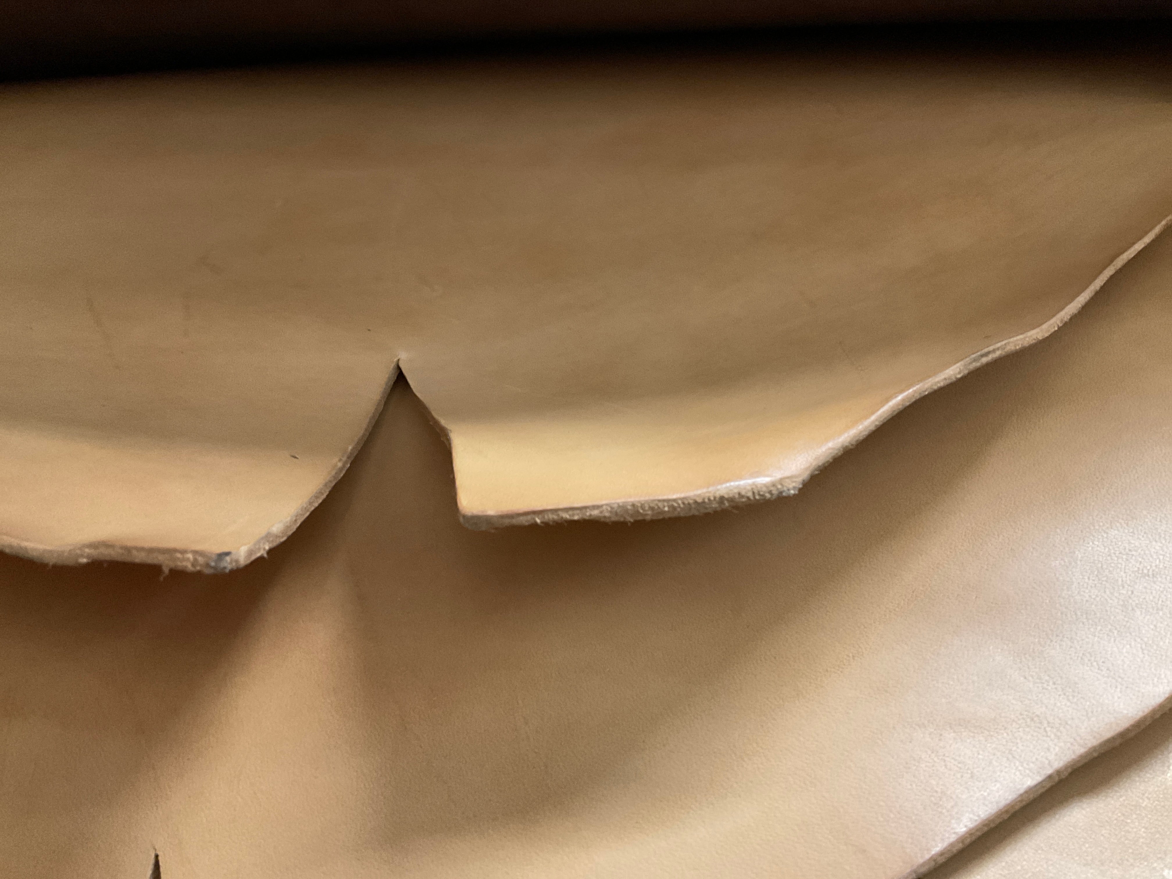 Floater milled leather - 1.3/1.5 mm