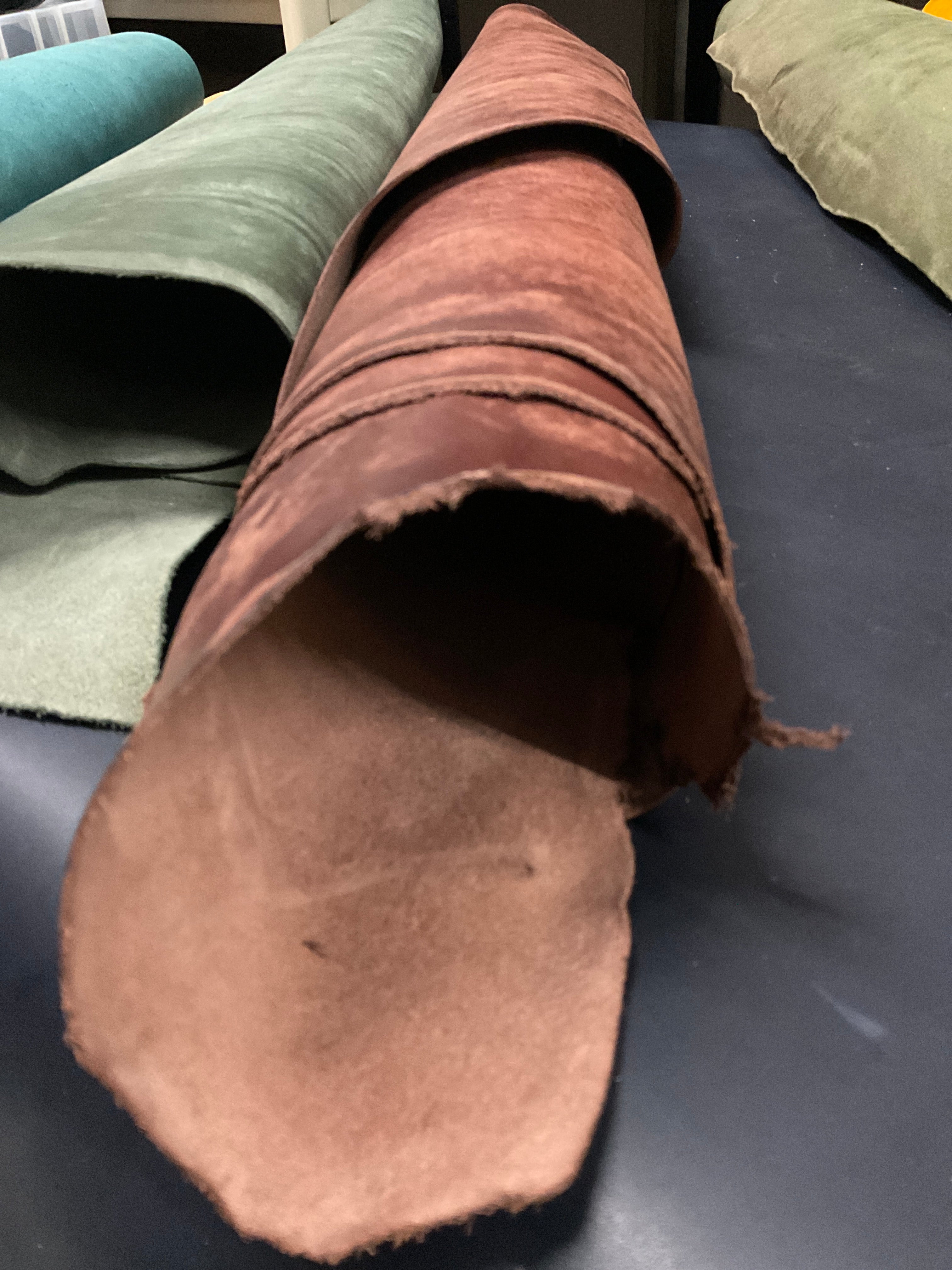 Floater milled leather - 1.3/1.5 mm