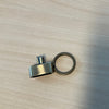 Metal key ring holder bronze patina (only the key fob not ring)