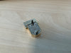 Bag Lock  GOLD HEXAGONAL 30MM