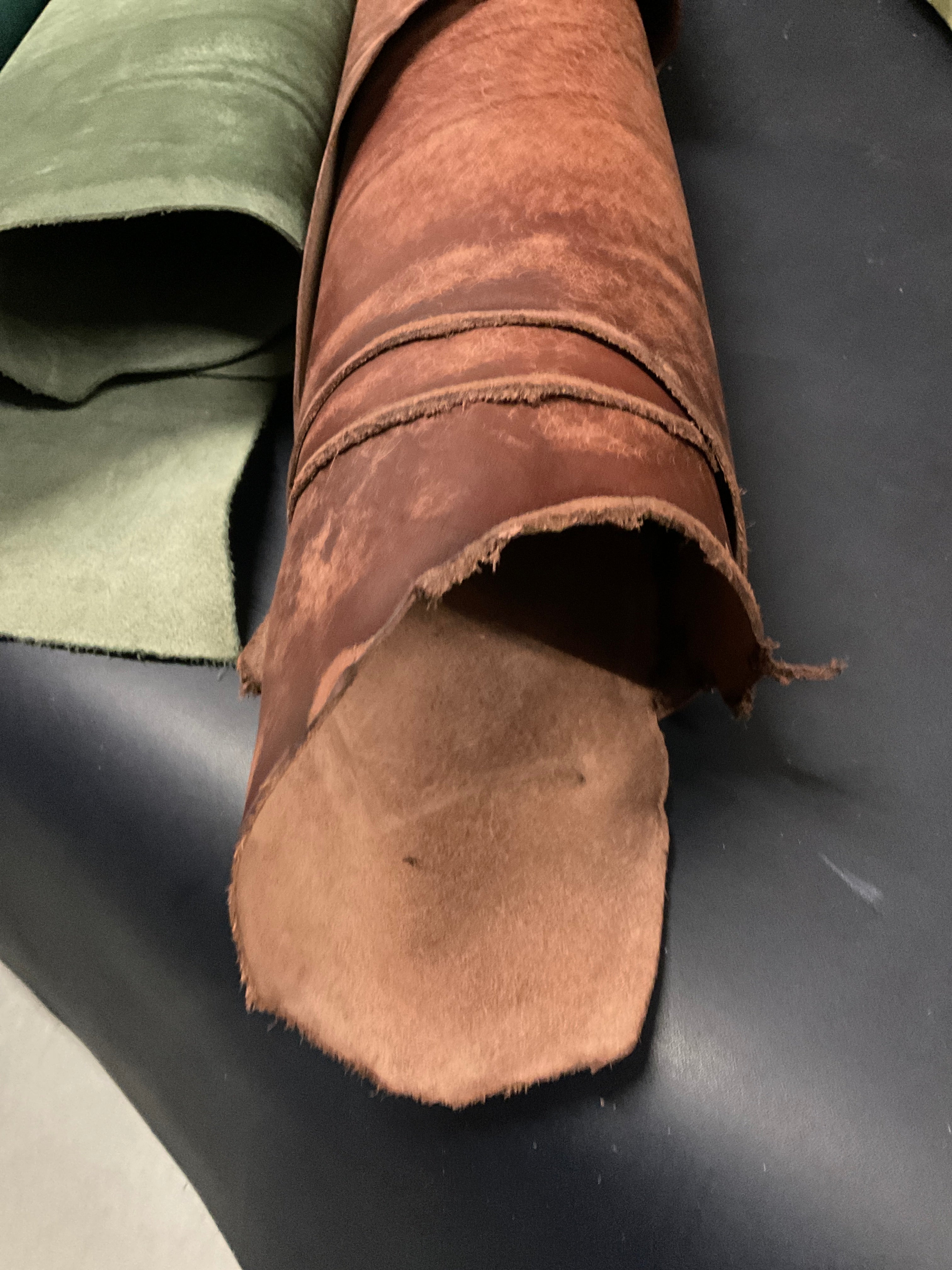 Floater milled leather - 1.3/1.5 mm