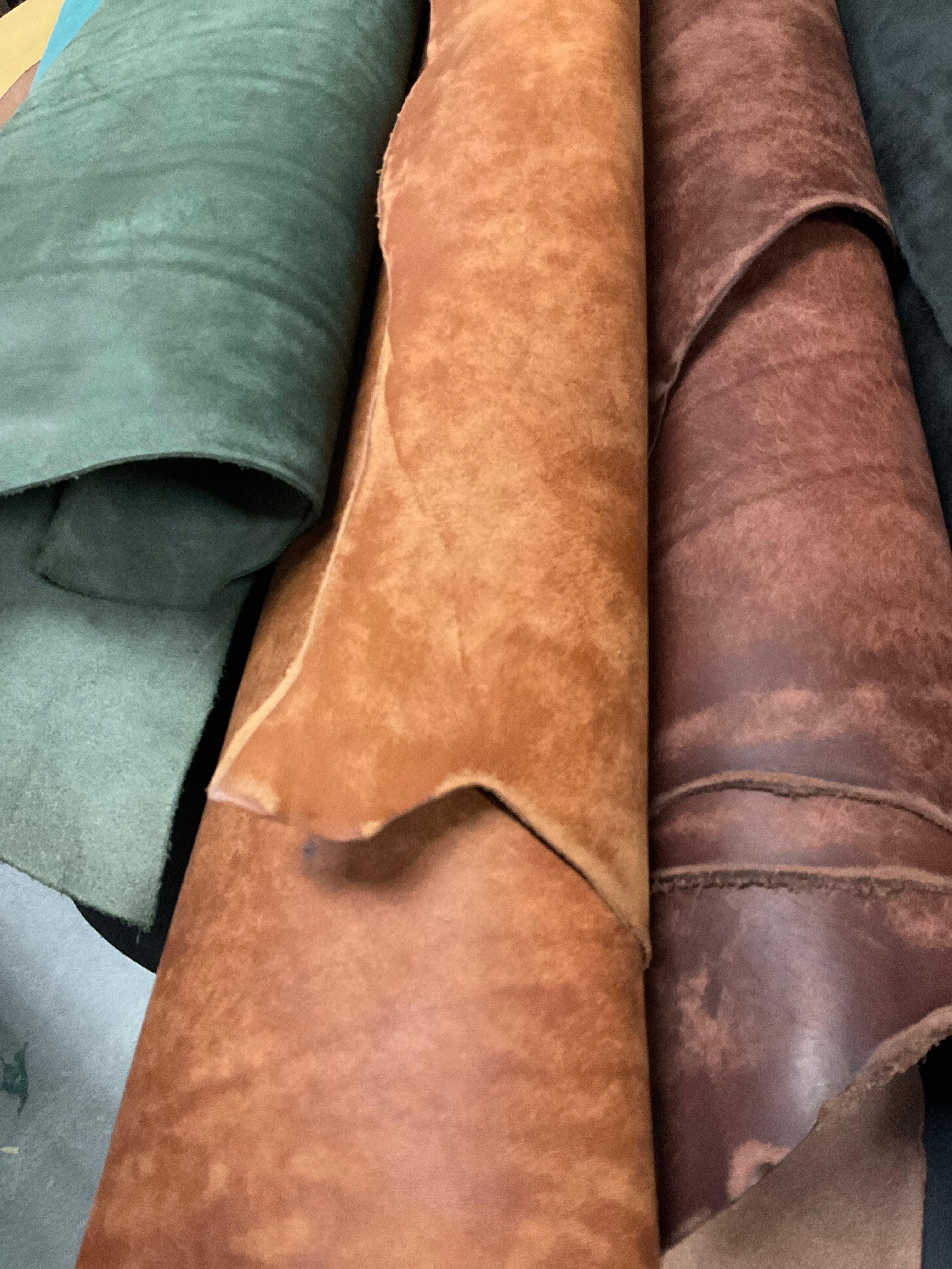Floater milled leather - 1.3/1.5 mm