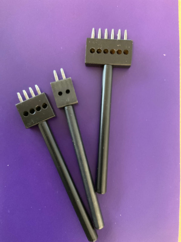 SET Pricking iron Round 5 mm