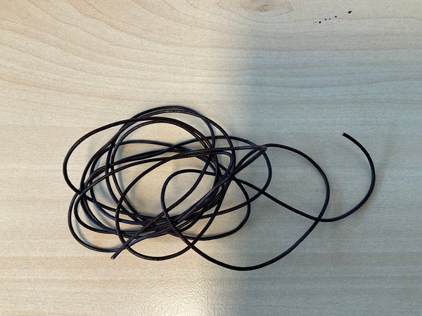 Leatherthread coffee retro 1.5mm