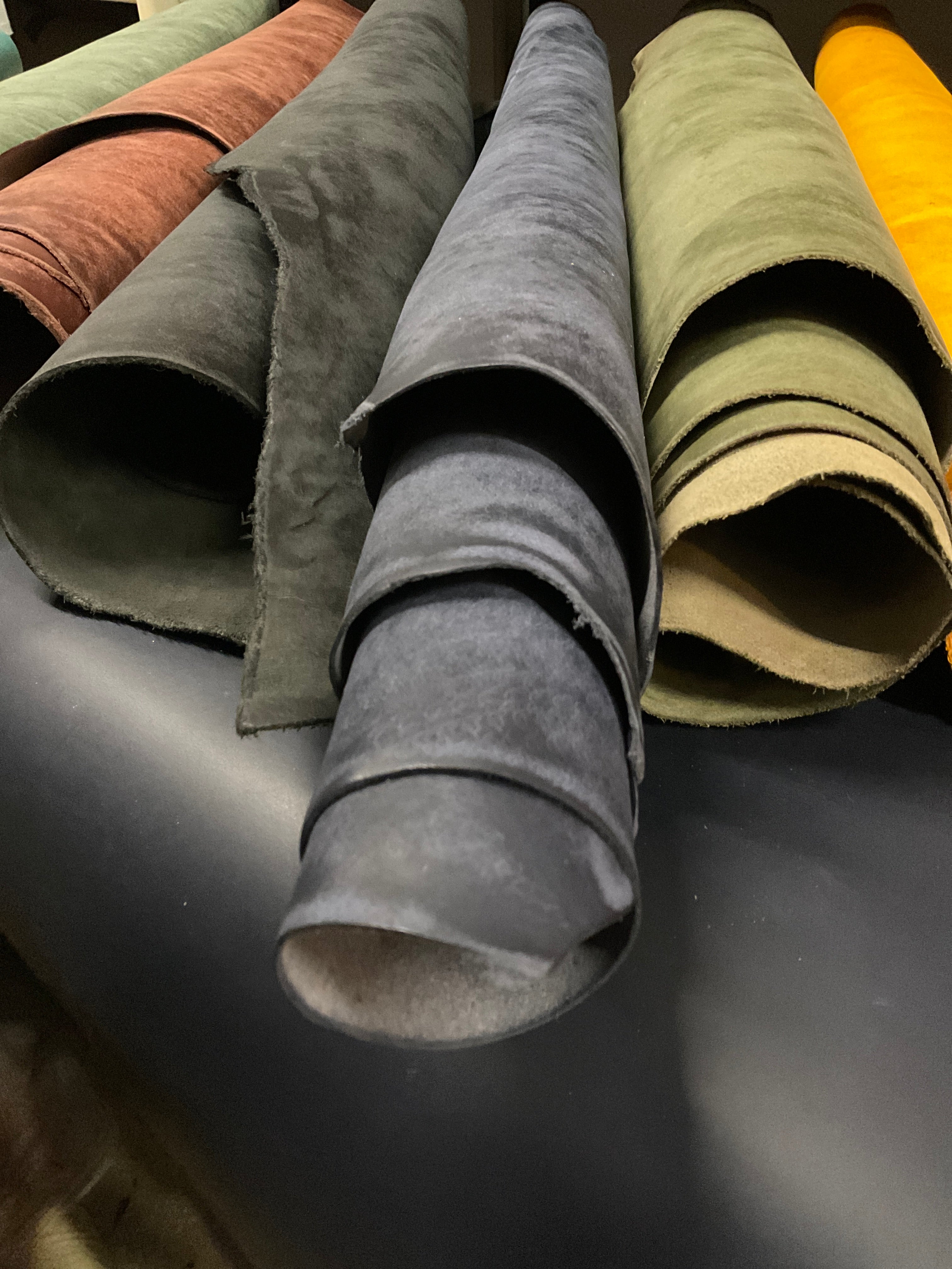 Floater milled leather - 1.3/1.5 mm