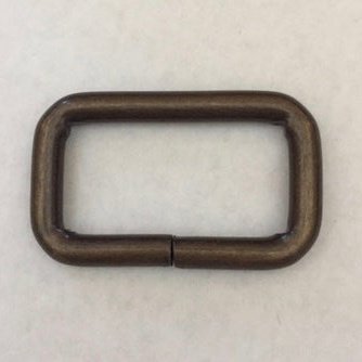 Rectangular Ring Old Gold 40 mm