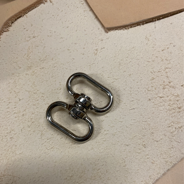 Handle fastener Nickel 25 mm