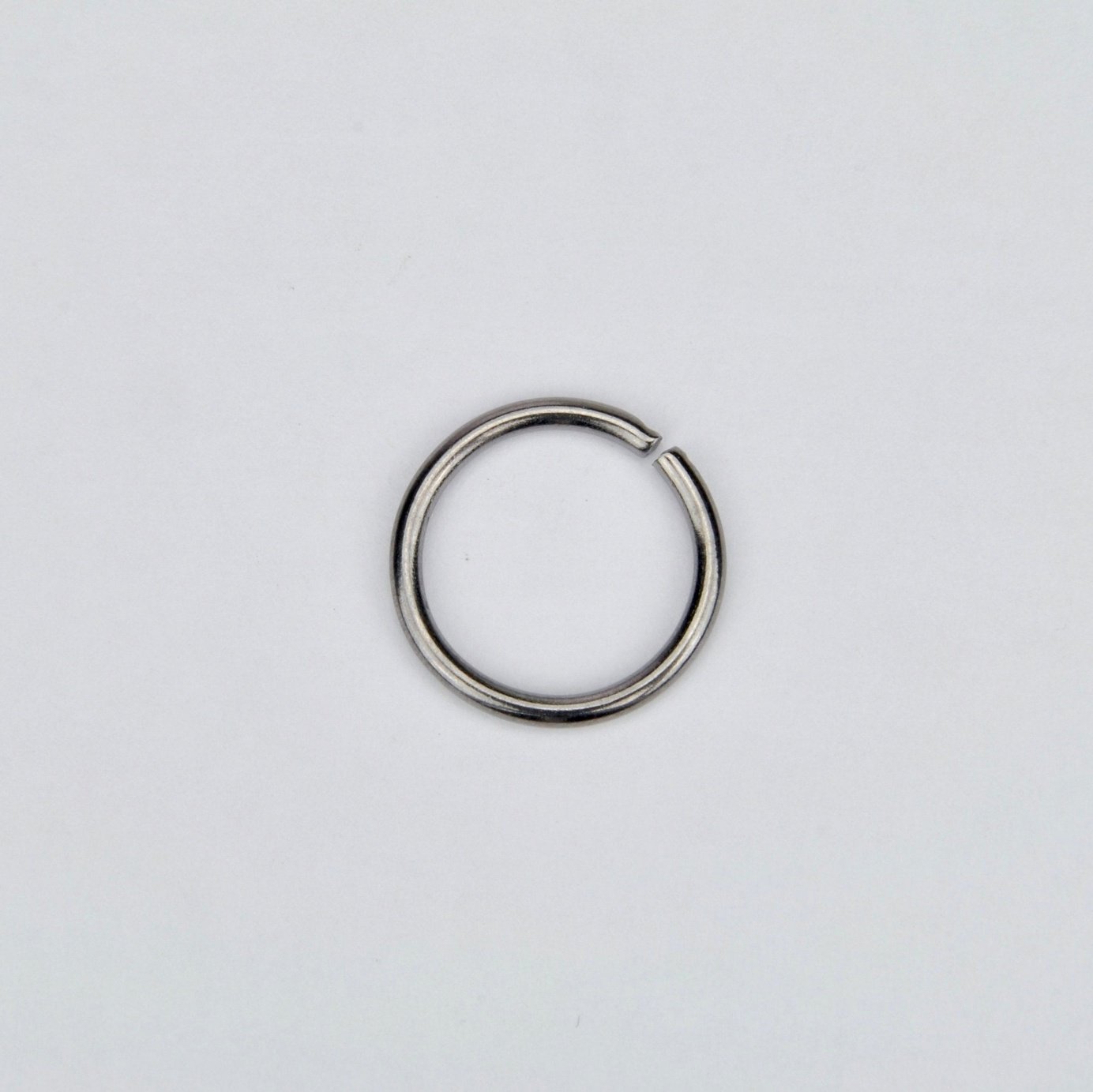 Ring Gun Metal 15 mm