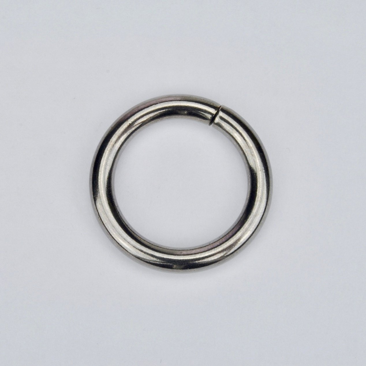 Ring Gun Metal 25 mm