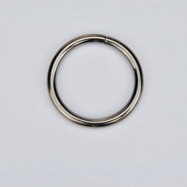 Ring Gun Metal 30 mm