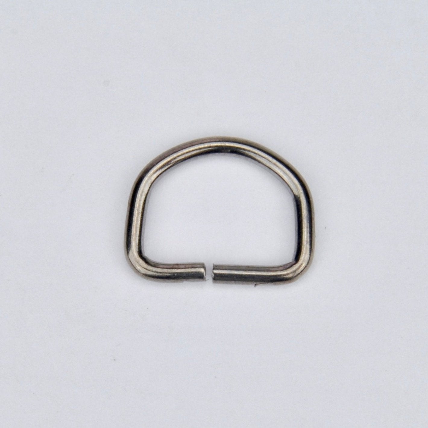 D-Ring Gun Metal 14 mm