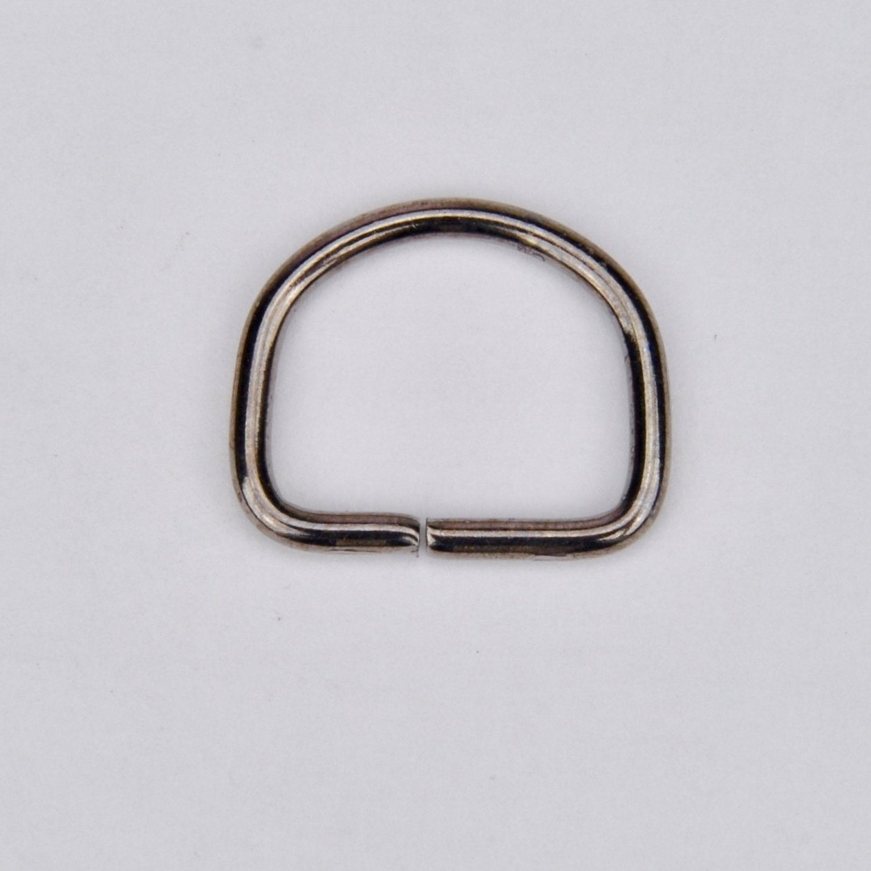 D-Ring gun metal 16 mm