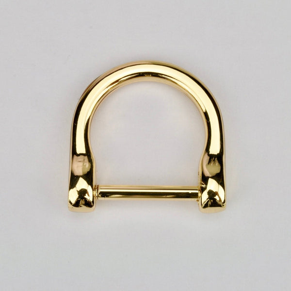 D-Ring Gold 20mm