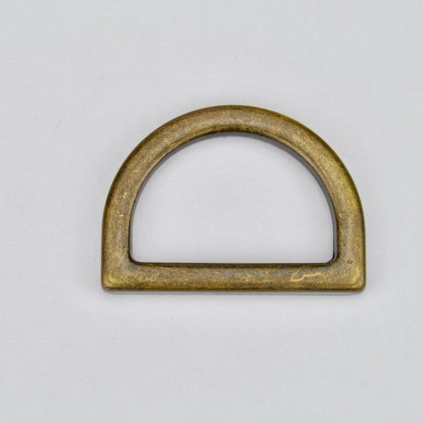 D-Ring Old Gold 25mm