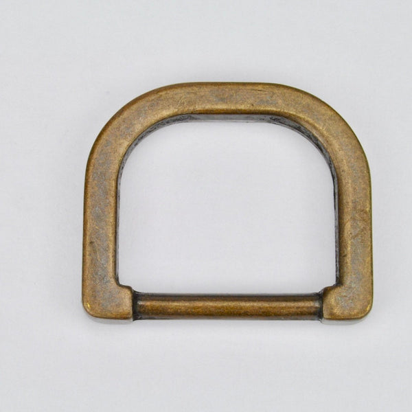 D-Ring Old Gold 25mm