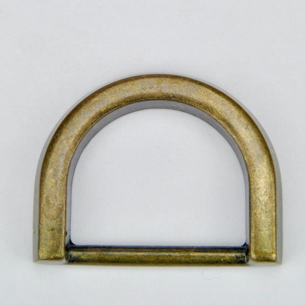 D-Ring Old Gold 25mm bag of two units