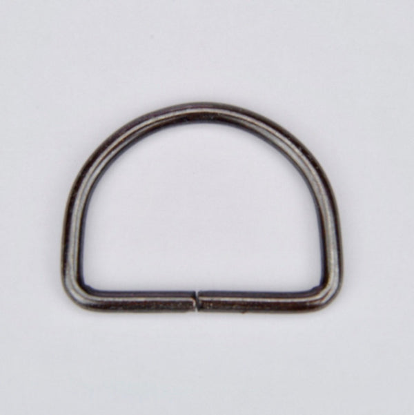 D-Ring Gun Metal 30mm