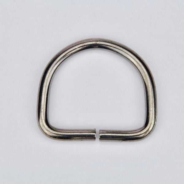D-Ring Gun Metal 30mm