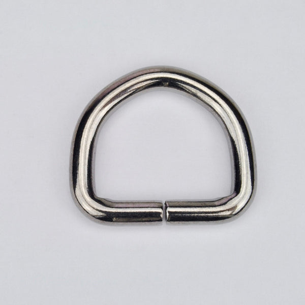 D-Ring Gun Metal 30mm