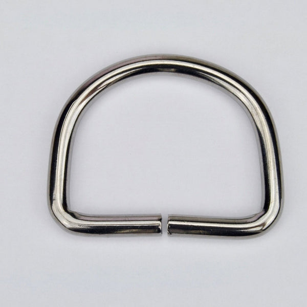 D-Ring Gun Metal 40mm