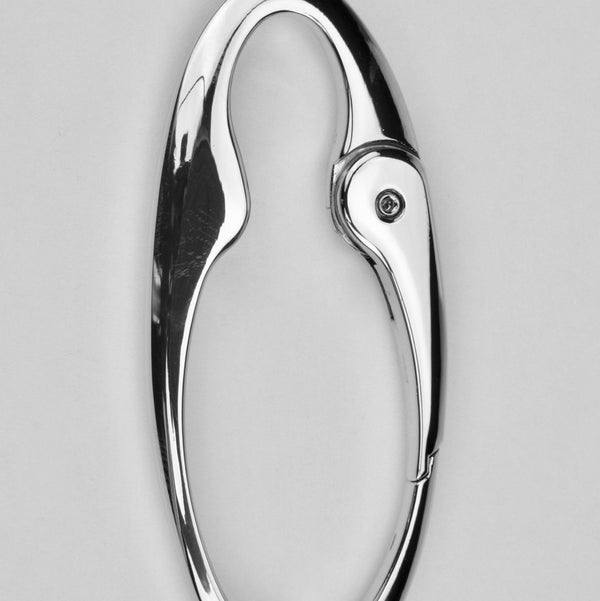 Oval Ring with closure Nickel