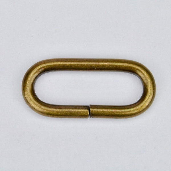 Oval Ring Old Gold 32 mm