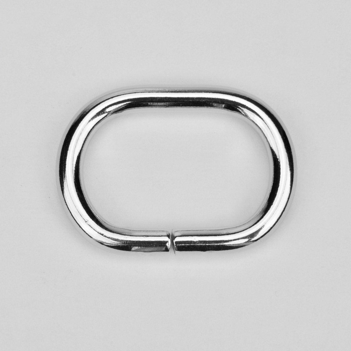 Oval Ring Nickel 32 mm