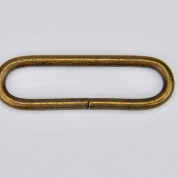 Oval Ring Old Gold 40 mm