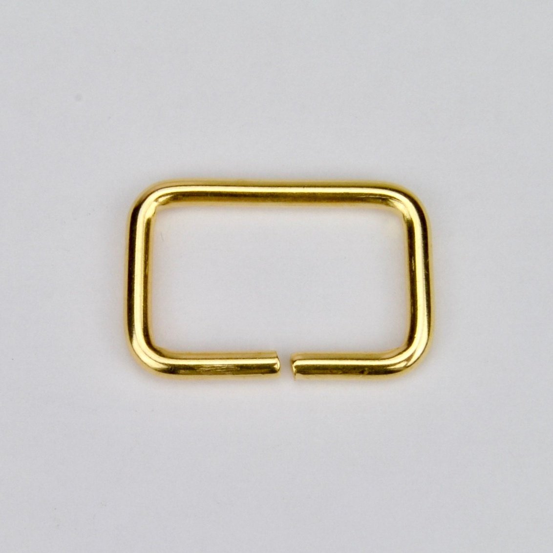 Rectangular Ring Gold 25 mm
