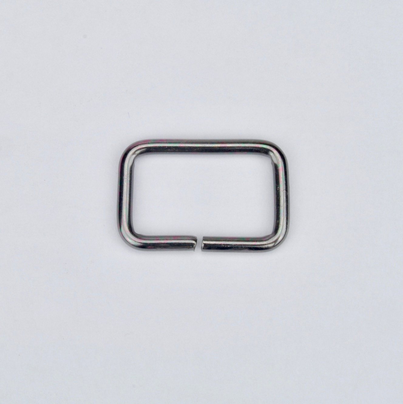 Rectangular Ring Gun Metal 25 mm