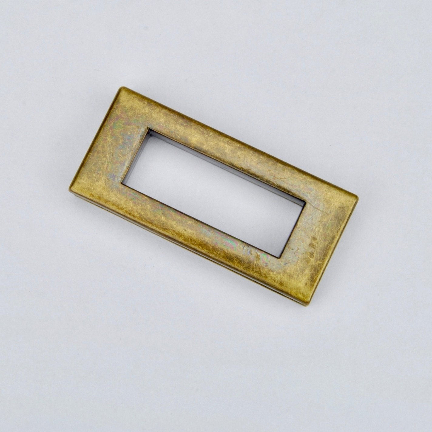 Rectangular Ring Old Gold 28 mm